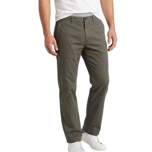 Dockers D3 Classic Fit Men's Olive Army Green Chinos 33x30 Cotton